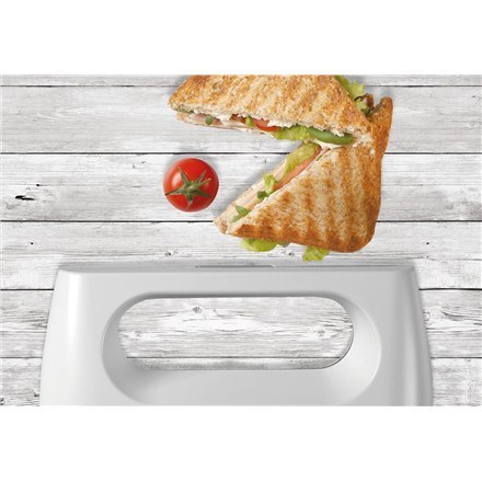 Gorenje Sandwich Maker SM701GCW 700 W, Number of plates 1, Number of pastry 1, White Gorenje Sandwich Maker SM701GCW 700 W, Number of plates 1, Number of pastry 1, White
