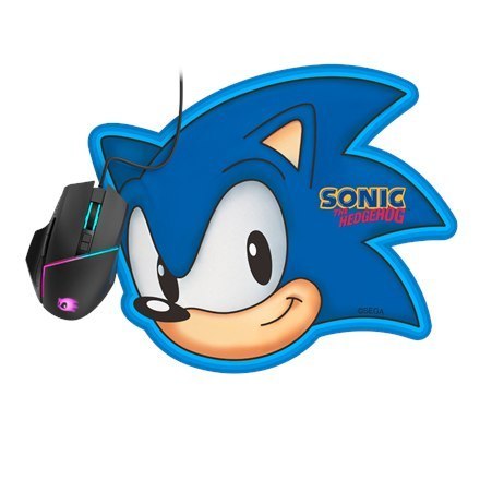 Mysz do gier Energy Sistem ESG M2 Sonic (6400 DPI, USB, RGB LED, 8 konfigurowalnych przycisków) + podkładka pod mysz Mysz do gier Energy Sistem ESG M2 Sonic (6400 DPI, USB, RGB LED, 8 konfigurowalnych przycisków) + podkładka pod mysz
