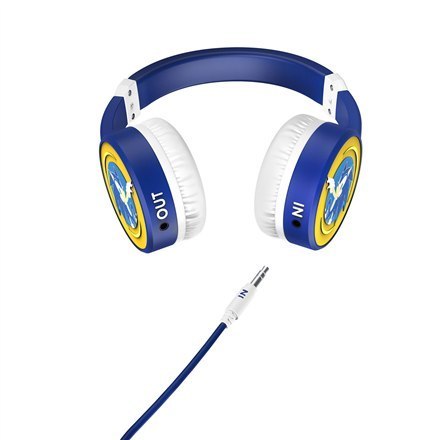 Słuchawki Energy Sistem Lol&Roll Sonic Kids Blue (Music Share, odłączany kabel, ograniczenie głośności 85 dB) Słuchawki Energy Sistem Lol&Roll Sonic Kids Blue (Music Share, odłączany kabel, ograniczenie głośności 85 dB)