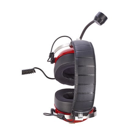 Thrustmaster Gaming Headset T Racing Scuderia Ferrari Edition Wbudowany mikrofon, Przewodowy, Redukcja szumów, Czerwony/Czarny