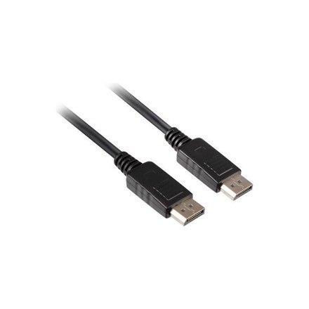 Digitus DisplayPort Connection Cable AK-340103-020-S Black, DisplayPort to DisplayPort, 2 m Digitus DisplayPort Connection Cable AK-340103-020-S Black, DisplayPort to DisplayPort, 2 m