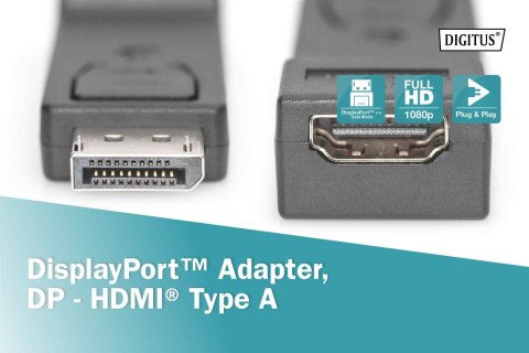 Digitus DisplayPort to HDMI adapter Digitus DisplayPort to HDMI adapter