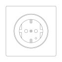 FIBARO Walli Outlet type F, Black Z-Wave EU