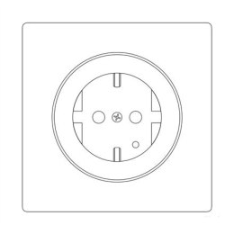 FIBARO Walli Outlet type F, Black Z-Wave EU