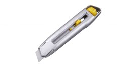 NOŻYK METALOWY LEKKI INTERLOCK, OSTRZE ŁAMANE 18MM [L]