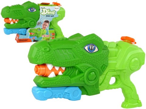 Pistolet Na Wodę Dinozaur Tyranozaur 1400 ml Zielony Zasięg 8 m Pistolet Na Wodę Dinozaur Tyranozaur 1400 ml Zielony Zasięg 8 m
