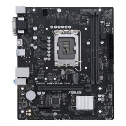 Asus PRIME H610M-R D4-SI Rodzina procesorów Intel, Gniazdo procesora LGA 1700, DDR4 DIMM, Gniazda pamięci 2, Obsługiwane interfe