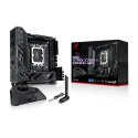 Asus ROG STRIX Z790-I GAMING WIFI Rodzina procesorów Intel, Gniazdo procesora LGA1700, Pamięć DDR5 DIMM, Gniazda pamięci 2, Obsł