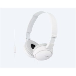 Sony MDR-ZX110APW.CE7 Opaska/nauszna, mikrofon, biały