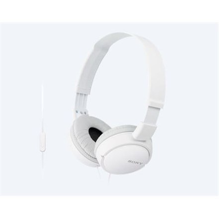 Sony MDR-ZX110APW.CE7 Opaska/nauszna, mikrofon, biały Sony MDR-ZX110APW.CE7 Opaska/nauszna, mikrofon, biały