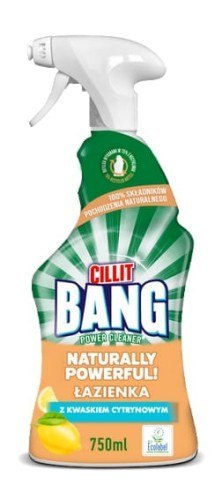 CILLIT BANG Naturally Powerful Łazienka 750ml Spray CILLIT BANG Naturally Powerful Łazienka 750ml Spray