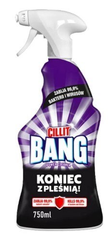 CILLIT BANG Power Cleaner Pleśń i Czarne Osady 750ml Spray CILLIT BANG Power Cleaner Pleśń i Czarne Osady 750ml Spray