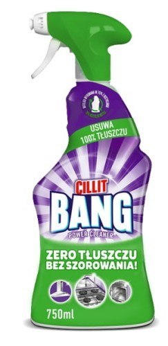 CILLIT BANG Power Cleaner Tłuszcz i Smugi 750ml Spray CILLIT BANG Power Cleaner Tłuszcz i Smugi 750ml Spray