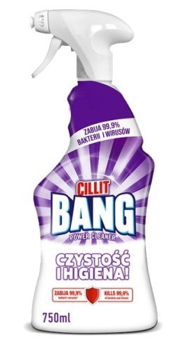 CILLIT BANG Power Cleaner Wybielanie i Higiena 750ml Spray CILLIT BANG Power Cleaner Wybielanie i Higiena 750ml Spray