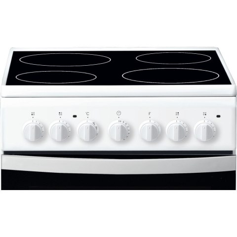 INDESIT Cooker IS5V4PHW/E Hob type Vitroceramic, Oven type Electric, White, Width 50 cm, Grilling, 61 L, Depth 60 cm INDESIT Cooker IS5V4PHW/E Hob type Vitroceramic, Oven type Electric, White, Width 50 cm, Grilling, 61 L, Depth 60 cm