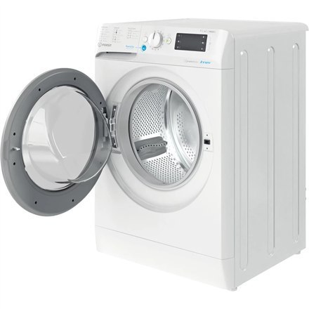INDESIT Pralka z suszarką BDE 76435 9WS EE Klasa efektywności energetycznej D, Załadunek od przodu, Pojemność prania 7 kg, 1400 INDESIT Pralka z suszarką BDE 76435 9WS EE Klasa efektywności energetycznej D, Załadunek od przodu, Pojemność prania 7 kg, 1400