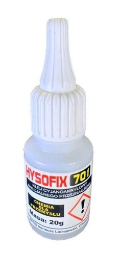 Klej Cyjanoakrylowy HYSOFIX 701 - 20g Klej Cyjanoakrylowy HYSOFIX 701 - 20g