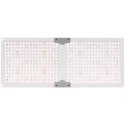 Lampa do uprawy wzrostu roślin pełne spektrum 60 x 24 cm 468 LED 220 W srebrna