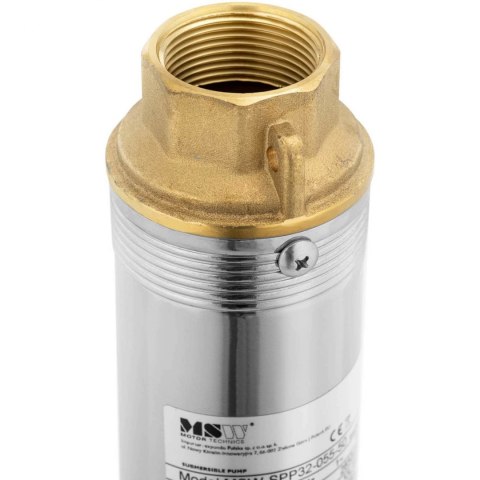 Pompa głębinowa do studni głębinowej STAL 750 W 3800 l/h do 60 m Pompa głębinowa do studni głębinowej STAL 750 W 3800 l/h do 60 m