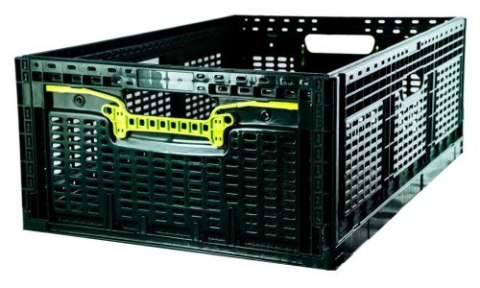 Skrzynka Składana 600x400x219mm Ciemno-Zielona Skrzynka Składana 600x400x219mm Ciemno-Zielona