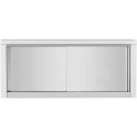 Szafa ścienna gastronomiczna z drzwiami przesuwanymi STAL 130 kg 120 x 40 x 50 cm