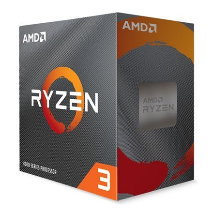 AMD Ryzen 3 4100, 3.8 GHz, AM4, Processor threads 8, Packing Retail, Processor cores 4, Component for Desktop AMD Ryzen 3 4100, 3.8 GHz, AM4, Processor threads 8, Packing Retail, Processor cores 4, Component for Desktop
