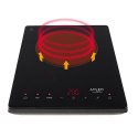 Adler Hob AD 6513 Liczba palników/strefy gotowania 1, wyświetlacz LCD, czarny, indukcja