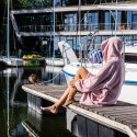 Bluzair Bluza Koc Hoodie Oversize Polska Szary 4w1