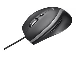 Logitech Advanced Corded Mouse M500s Mysz optyczna, przewodowa, czarna