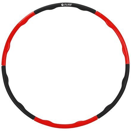 Pure2Improve Hula Hoop Black/Red, pianka, PP (polipropylen) Pure2Improve Hula Hoop Black/Red, pianka, PP (polipropylen)