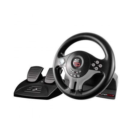 Subsonic Game Steering Wheel SV200 Black Subsonic Game Steering Wheel SV200 Black