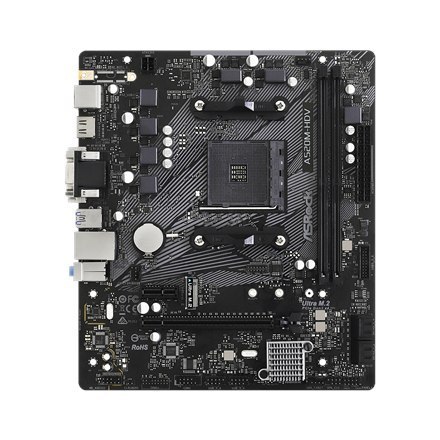 ASRock A520M-HDV Rodzina procesorów AMD, Gniazdo procesora AM4, DDR4 DIMM, Gniazda pamięci 2, Obsługiwane interfejsy dysków twar ASRock A520M-HDV Rodzina procesorów AMD, Gniazdo procesora AM4, DDR4 DIMM, Gniazda pamięci 2, Obsługiwane interfejsy dysków twar