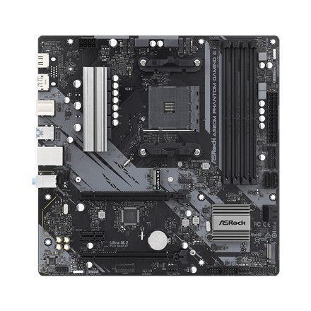 ASRock A520M PHANTOM GAMING 4 Rodzina procesorów AMD, Gniazdo procesora AM4, DDR4 DIMM, Gniazda pamięci 4, Obsługiwane interfejs ASRock A520M PHANTOM GAMING 4 Rodzina procesorów AMD, Gniazdo procesora AM4, DDR4 DIMM, Gniazda pamięci 4, Obsługiwane interfejs
