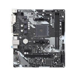 ASRock B450M-HDV R4.0 Rodzina procesorów AMD, Gniazdo procesora AM4, DDR4 DIMM, Gniazda pamięci 2, Obsługiwane interfejsy dysków