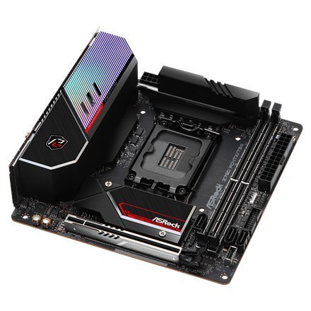 ASRock Z790 PG-ITX/TB4 Rodzina procesorów Intel, Gniazdo procesora LGA1700, DDR5 DIMM, Gniazda pamięci 2, Obsługiwane interfejsy ASRock Z790 PG-ITX/TB4 Rodzina procesorów Intel, Gniazdo procesora LGA1700, DDR5 DIMM, Gniazda pamięci 2, Obsługiwane interfejsy