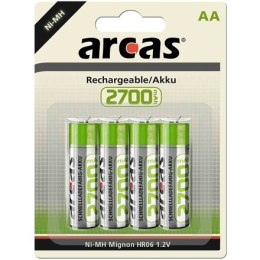 Arcas 17727406 AA/HR6, 2700 mAh, Akumulator Ni-MH, 4 szt.