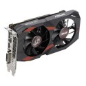 Asus Cerberus NVIDIA, 4 GB, GeForce GTX 1050 Ti, GDDR5, PCI Express 3.0, częstotliwość procesora 1366 MHz, ilość portów DVI-D -