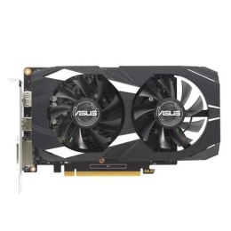 Asus DUAL-GTX1650-O4GD6-P-V2 NVIDIA, 4 GB, GeForce GTX 1650, GDDR6, PCI Express 3.0, liczba portów DVI-D 1, liczba portów HDMI 1