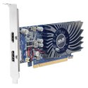 Asus NVIDIA, 2 GB, GeForce GT 1030, GDDR5, częstotliwość procesora 1266 MHz, ilość portów HDMI 1, PCI Express 3.0, prędkość zega