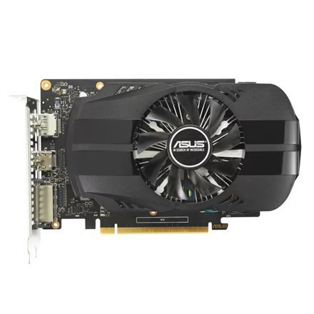 Asus PH-GTX1650-O4GD6-P-EVO NVIDIA, 4 GB, GeForce GTX 1650, GDDR6, PCI Express 3.0, liczba portów DVI-D 1, liczba portów HDMI 1, Asus PH-GTX1650-O4GD6-P-EVO NVIDIA, 4 GB, GeForce GTX 1650, GDDR6, PCI Express 3.0, liczba portów DVI-D 1, liczba portów HDMI 1,