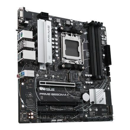 Asus PRIME B650M-A II Rodzina procesorów AMD, Gniazdo procesora AM5, DDR5 DIMM, Gniazda pamięci 4, Obsługiwane interfejsy dysków Asus PRIME B650M-A II Rodzina procesorów AMD, Gniazdo procesora AM5, DDR5 DIMM, Gniazda pamięci 4, Obsługiwane interfejsy dysków