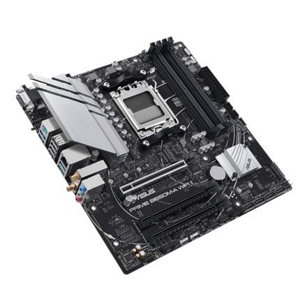 Asus PRIME B650M-A WIFI II Rodzina procesorów AMD, Gniazdo procesora AM5, DDR5 DIMM, Gniazda pamięci 4, Obsługiwane interfejsy d Asus PRIME B650M-A WIFI II Rodzina procesorów AMD, Gniazdo procesora AM5, DDR5 DIMM, Gniazda pamięci 4, Obsługiwane interfejsy d