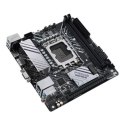Asus PRIME H610I-PLUS D4-CSM Rodzina procesorów Intel, Gniazdo procesora LGA1700, DDR4 DIMM, Gniazda pamięci 2, Obsługiwane inte