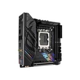 Asus ROG STRIX B760-I GAMING WIFI Rodzina procesorów Intel, Gniazdo procesora LGA1700, DDR5 DIMM, Gniazda pamięci 2, Obsługiwane