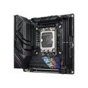 Asus ROG STRIX B760-I GAMING WIFI Rodzina procesorów Intel, Gniazdo procesora LGA1700, DDR5 DIMM, Gniazda pamięci 2, Obsługiwane