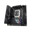 Asus ROG STRIX B760-I GAMING WIFI Rodzina procesorów Intel, Gniazdo procesora LGA1700, DDR5 DIMM, Gniazda pamięci 2, Obsługiwane