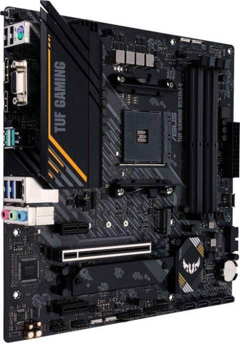 Asus TUF GAMING B550M-E Processor family AMD, Processor socket AM4, DDR4 DIMM, Memory slots 4, Supported hard disk drive interfa Asus TUF GAMING B550M-E Processor family AMD, Processor socket AM4, DDR4 DIMM, Memory slots 4, Supported hard disk drive interfa
