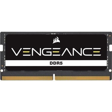 Corsair VENGEANCE 16 GB, SODIMM, 4800 MHz, notebook, numer rejestracyjny, nr ECC, 1x16 GB Corsair VENGEANCE 16 GB, SODIMM, 4800 MHz, notebook, numer rejestracyjny, nr ECC, 1x16 GB