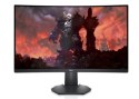 Dell LCD Curved Gaming Monitor S2722DGM 27 ", VA, QHD, 2560 x 1440, 16:9, 1 ms, 350 cd/m?, Black, HDMI ports quantity 2, 165 Hz