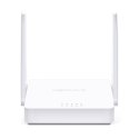 Mercusys Wireless N ADSL2+ Modem Router MW300D 802.11n, 300 Mbit/s, 10/100 Mbit/s, Ethernet LAN (RJ-45) porty 3, Typ anteny 2×Ze